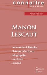 Cover von Fiche de lecture Manon Lescaut (Analyse littéraire de référence et résumé complet)