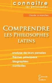 Cover von Comprendre les philosophes latins (Cicéron, Épicure, Marc Aurèle, Plotin, Sénèque)