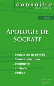 Cover von Fiche de lecture Apologie de Socrate de Platon (Analyse philosophique de référence et résumé complet)