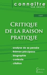 Cover von Fiche de lecture Critique de la raison pratique de Kant (Analyse philosophique de référence et résumé complet)