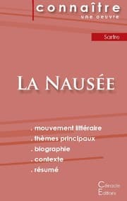 Cover von Fiche de lecture La Nausée de Jean-Paul Sartre (Analyse littéraire de référence et résumé complet)