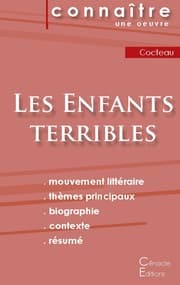 Cover von Fiche de lecture Les Enfants terribles de Jean Cocteau (Analyse littéraire de référence et résumé complet)