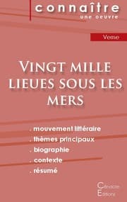 Cover von Fiche de lecture Vingt mille lieues sous les mers de Jules Verne (Analyse littéraire de référence et résumé complet)
