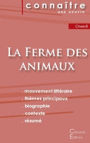 Cover von Fiche de lecture La Ferme des animaux de George Orwell (Analyse littéraire de référence et résumé complet)