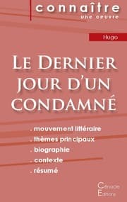 Cover von Fiche de lecture Le Dernier jour d'un condamné de Victor Hugo (Analyse littéraire de référence et résumé complet)