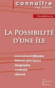Cover von Fiche de lecture La Possibilité d'une île (Analyse littéraire de référence et résumé complet)