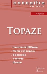 Cover von Fiche de lecture Topaze (Analyse littéraire de référence et résumé complet)