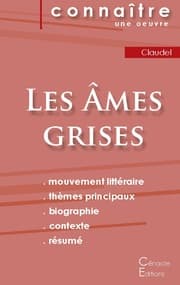 Cover von Fiche de lecture Les Âmes grises de Claudel (Analyse littéraire de référence et résumé complet)