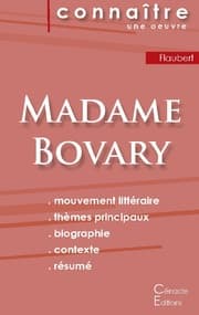 Cover von Fiche de lecture Madame Bovary de Gustave Flaubert (Analyse littéraire de référence et résumé complet)