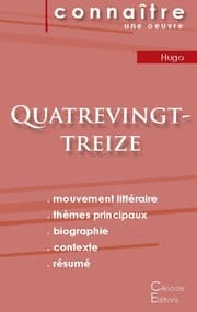 Cover von Fiche de lecture Quatrevingt-treize de Victor Hugo (Analyse littéraire de référence et résumé complet)