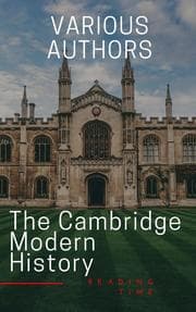 Cover von The Cambridge Modern History