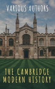 Cover von The Cambridge Modern History