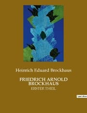 Cover von FRIEDRICH ARNOLD BROCKHAUS