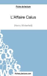 Cover von L'Affaire Caïus d'Henry Winterfeld (Fiche de lecture)