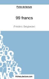 Cover von Fiche de lecture : 99 francs de Frédéric Beigbeder