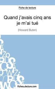 Cover von Quand j'avais cinq ans je m'ai tué d'Howard Buten (Fiche de lecture)