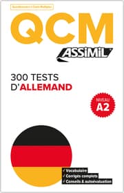 Cover von ASSiMiL QCM - 300 tests d'allemand - Niveau A2