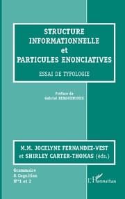 Cover von Structure informationnelle et particules énonciatives
