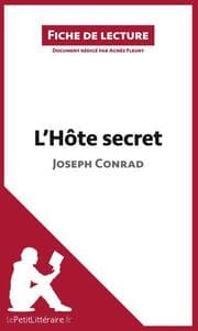 Cover von L'Hôte secret de Joseph Conrad (Fiche de lecture)