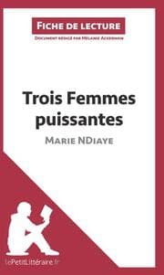 Cover von Trois femmes puissantes de Marie NDiaye (Fiche de lecture)