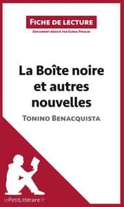 Cover von La Boîte noire et autres nouvelles de Tonino Benacquista (Fiche de lecture)