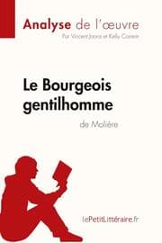 Cover von Le Bourgeois gentilhomme de Molière (Analyse de l'oeuvre)