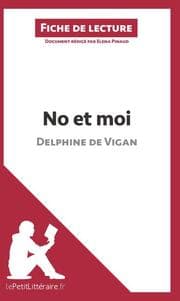 Cover von No et moi de Delphine de Vigan (Fiche de lecture)