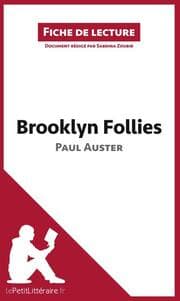 Cover von Brooklyn Follies de Paul Auster (Fiche de lecture)
