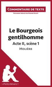 Cover von Le Bourgeois gentilhomme de Molière - Acte II, scène 1 (Commentaire de texte)