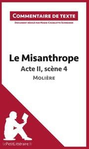 Cover von Le Misanthrope - Acte II, scène 4 - Molière (Commentaire de texte)