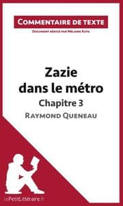 Cover von Zazie dans le métro de Raymond Queneau - Chapitre 3