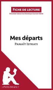 Cover von Mes départs de Panaït Istrati (Fiche de lecture)
