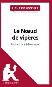 Cover von Le Noeud de vipères de François Mauriac (Fiche de lecture)