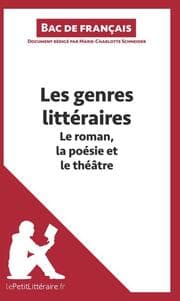 Cover von Les genres littéraires - Le roman, la poésie et le théâtre (Bac de français))