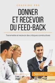 Cover von Donner et recevoir du feed-back