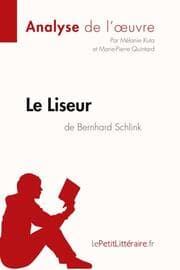 Cover von Le Liseur de Bernhard Schlink (Analyse de l'oeuvre)