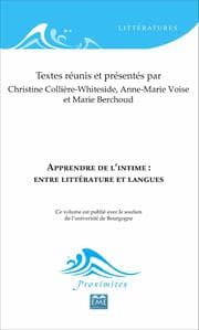 Cover von Apprendre de l'intime :