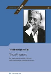 Cover von Tabucchi postumo