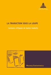 Cover von La traduction sous la loupe