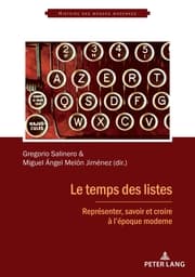 Cover von Le temps des listes
