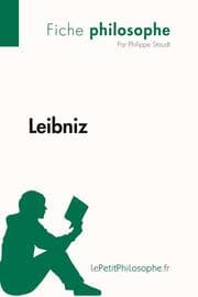 Cover von Leibniz (Fiche philosophe)