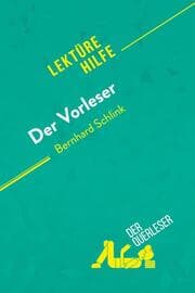 Cover von Der Vorleser von Bernhard Schlink (Lektürehilfe)