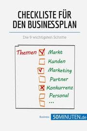 Cover von Checkliste für den Businessplan