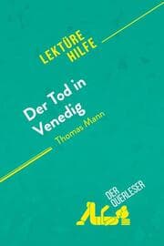 Cover von Der Tod in Venedig von Thomas Mann (Lektürehilfe)