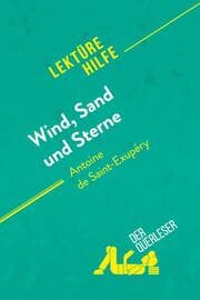 Cover von Wind, Sand und Sterne von Antoine de Saint-Exupéry (Lektürehilfe)