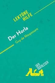Cover von Der Horla von Guy de Maupassant (Lektürehilfe)