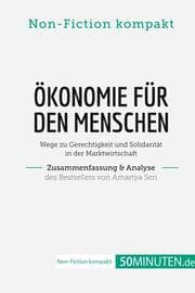 Cover von Ökonomie für den Menschen. Zusammenfassung & Analyse des Bestsellers von Amartya Sen