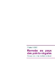 Cover von Ramsès au pays des points-virgules