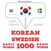 Cover von 1000 essential words in Swedish