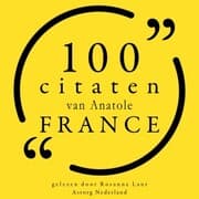 Cover von 100 citaten van Anatole France